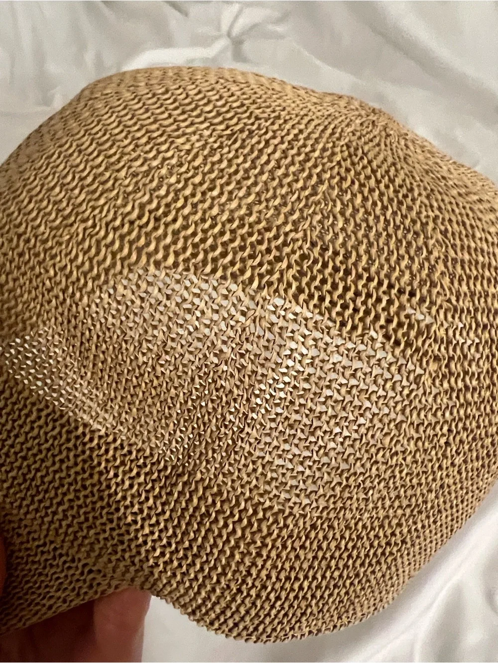WYETH | Paula Baseball Cap Woven Straw Baseball Cap - Tan